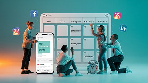 Planifier et publier avec Canva
