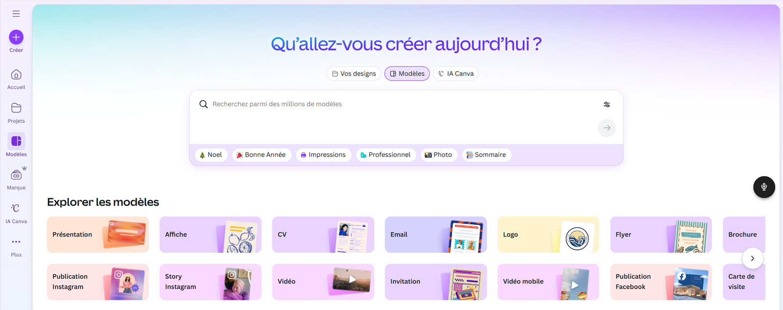 Animations et transitions avec Canva