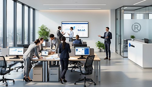 l’entreprise diffuse une image professionnelle et cohérente