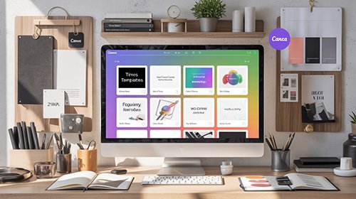Gagner du temps avec les modèles Canva