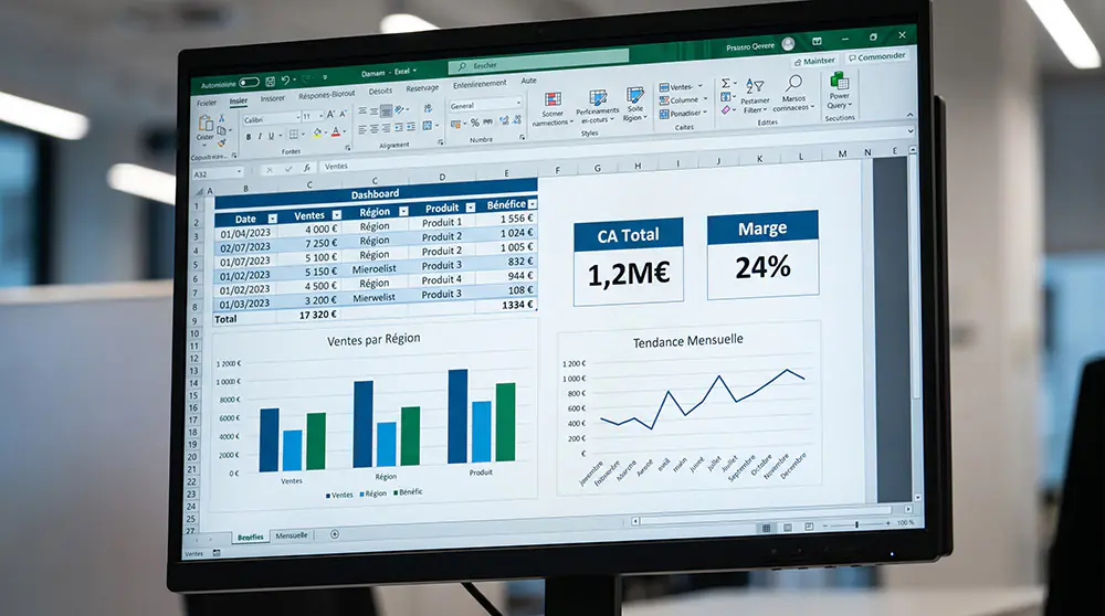 écran Excel Query écran Excel Query